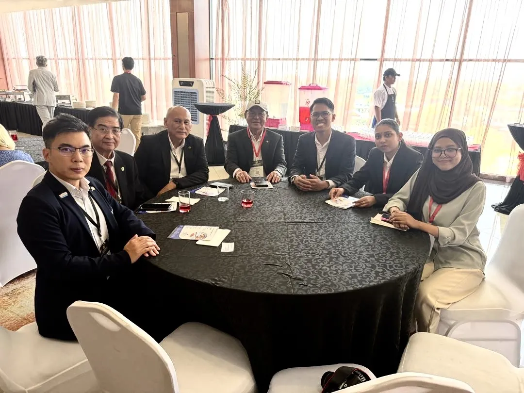 OC Global Technology team at the networking lunch before the MDEF2026 programme