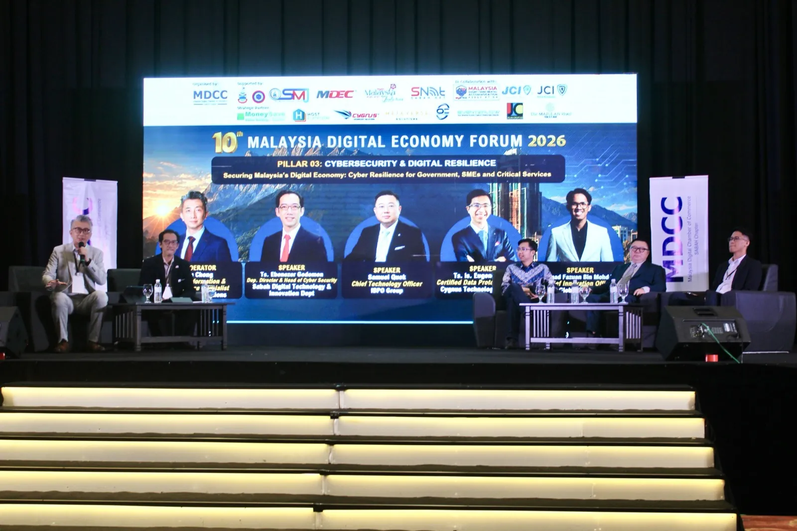 Panel on Cybersecurity and Digital Resilience at the Malaysia Digital Economy Forum 2026